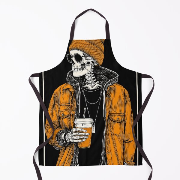 Item preview, Cool Skeleton T-Shirt – Urban Streetwear Skull with Beanie and Jacket designed and sold by EternalThreadz.