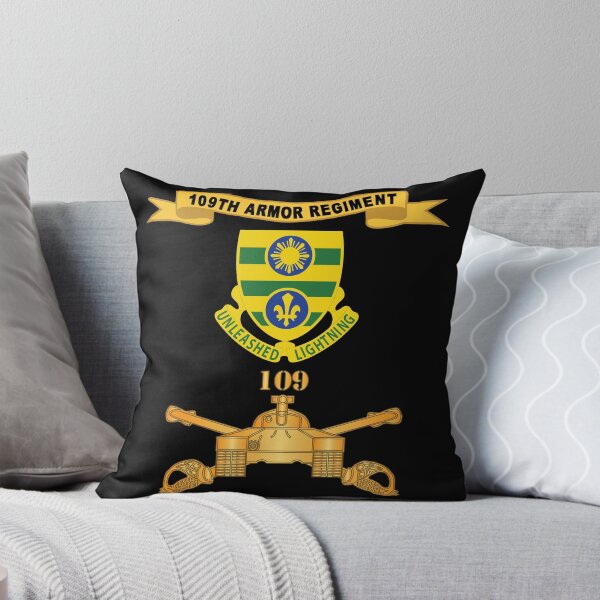 Item preview, Army  - 109th Armor Regiment w Br - Ribbon X 300 designed and sold by Military Insignia Products.