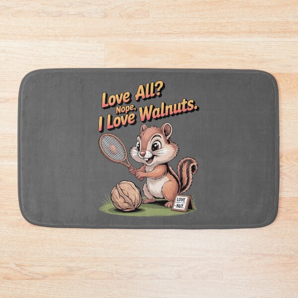 Item preview, chipmunk sports - funny chipmunk - chipmunk lover - chipmunk athlete - sarcastic sports - chipmunk workout  - chipmunk tennis - chipmunk - quirky chipmunk - nut lover designed and sold by JansenGS.