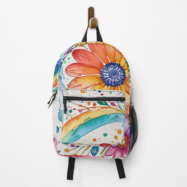 Item preview, Colorful Watercolor Floral Seamless Pattern designed and sold by TenraDesign.