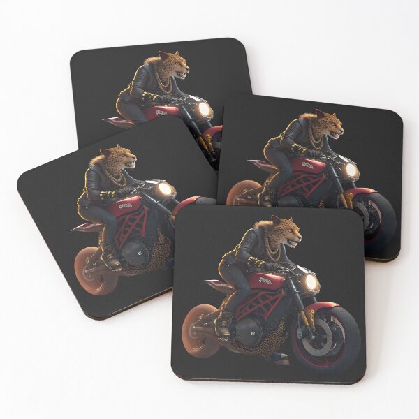 Item preview, Cheetah Biker Beast designed and sold by Fadi Alyaldani.