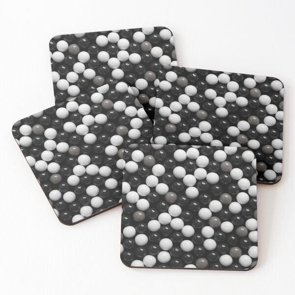 Item preview, Monochrome Spheres designed and sold by Kaleidoscope Print.