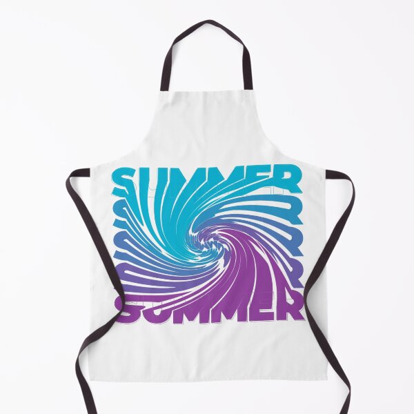 Item preview, Summer Twisted Gradient Typography – Vibrant Blue Purple Spiral Design designed and sold by Vextura.