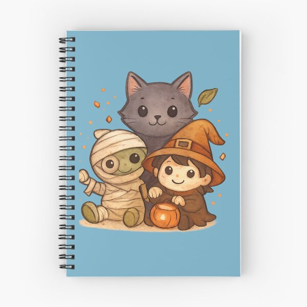 Item preview, Autumn Halloween Friends. Petits amis d’automne d’Halloween designed and sold by Drawingshirts.