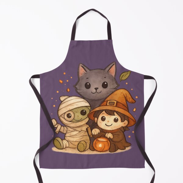 Item preview, Autumn Halloween Friends. Petits amis d’automne d’Halloween designed and sold by Drawingshirts.