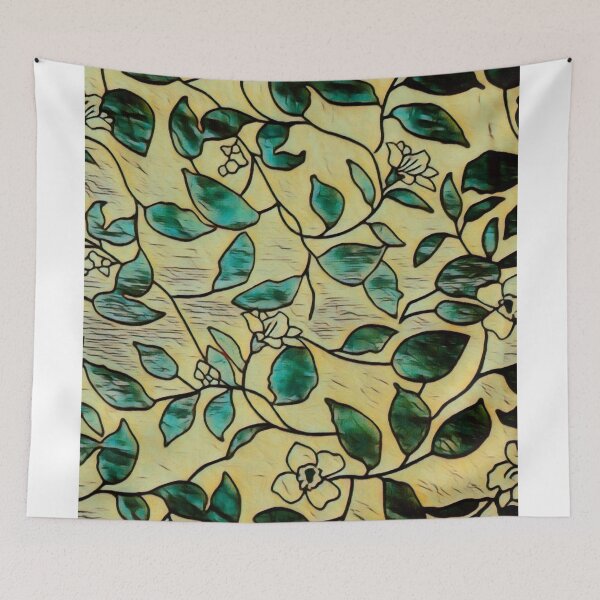Item preview, Botanical Stained Glass designed and sold by Golden Ceylon.
