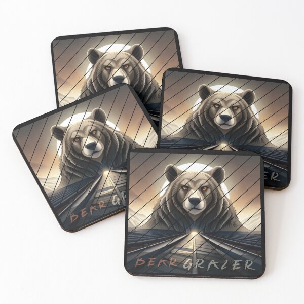Item preview, Bear Grazer fat funny gifts for bear animal lovers designed and sold by MatthewViews.