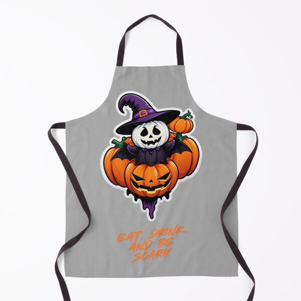 Item preview, Spooky Pumpkin Duo with Witchy Flair  designed and sold by Pororo23.