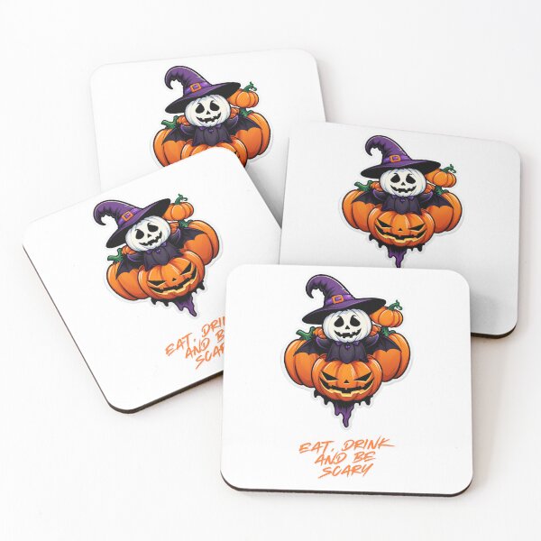 Item preview, Spooky Pumpkin Duo with Witchy Flair  designed and sold by Pororo23.