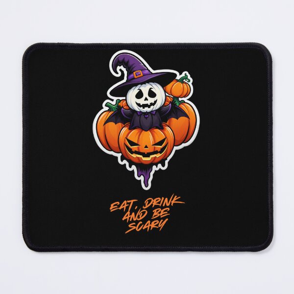 Item preview, Spooky Pumpkin Duo with Witchy Flair designed and sold by Pororo23.