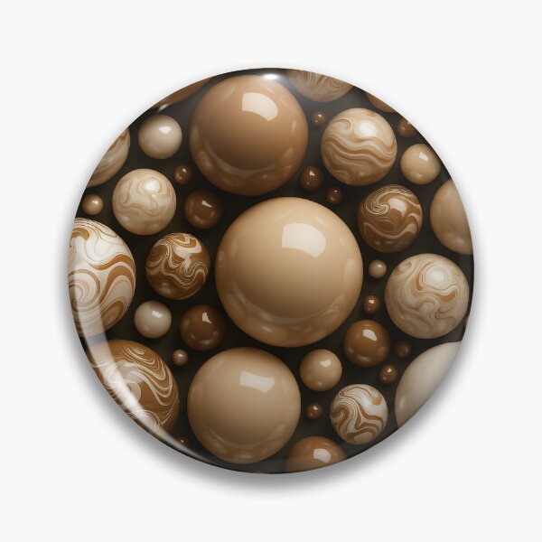 Item preview, Chocolate Orbs designed and sold by Kaleidoscope Print.