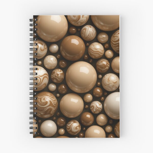 Item preview, Chocolate Orbs designed and sold by Kaleidoscope Print.