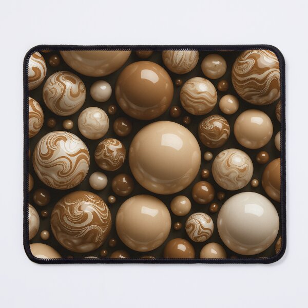 Item preview, Chocolate Orbs designed and sold by Kaleidoscope Print.