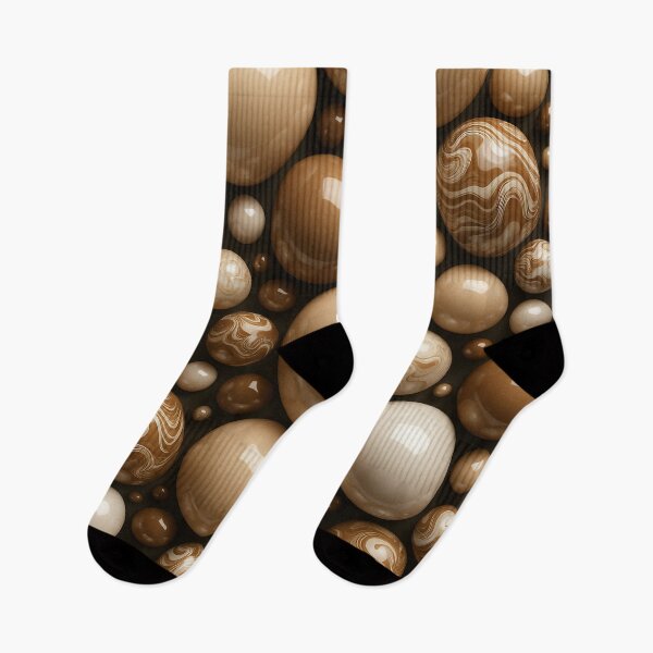 Item preview, Chocolate Orbs designed and sold by Kaleidoscope Print.