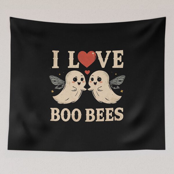 Item preview, I love boo-bees designed and sold by NicMacTees.