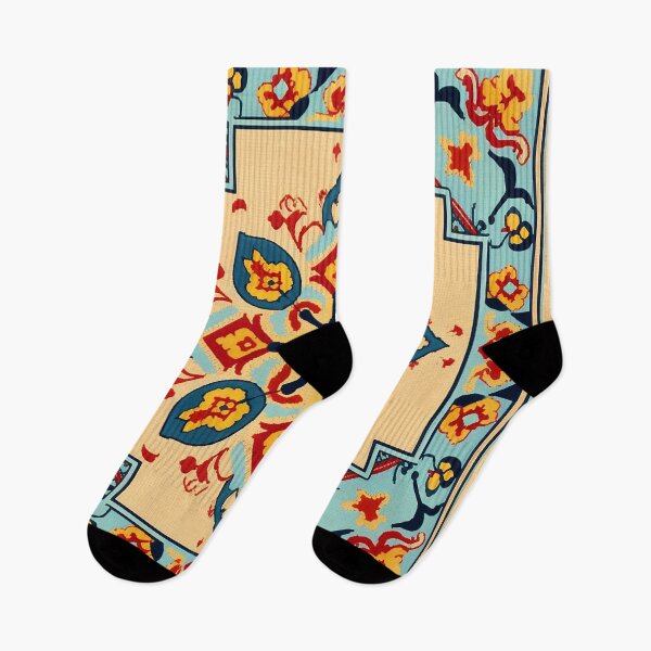Item preview, Bold Ottoman-Inspired Geometric Floral Tile Design designed and sold by BrainCurves.