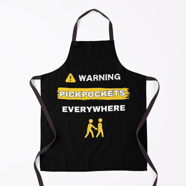 Item preview, Beware of Pickpockets | Travel Alert Shirt designed and sold by RedDelaney.