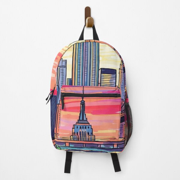 Item preview, New York Vintage Style Illustration designed and sold by TownWish.