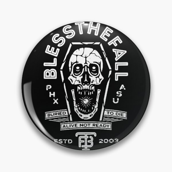 Item preview, Blessthefall Band White logo designed and sold by humbertsons.