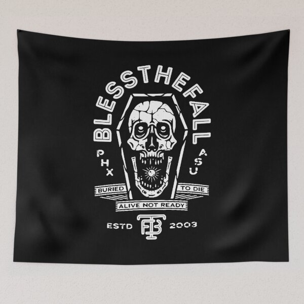 Item preview, Blessthefall Band White logo designed and sold by humbertsons.
