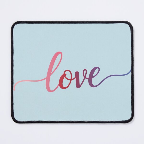 Item preview, Gradient Script Love Calligraphy designed and sold by Owcomm.