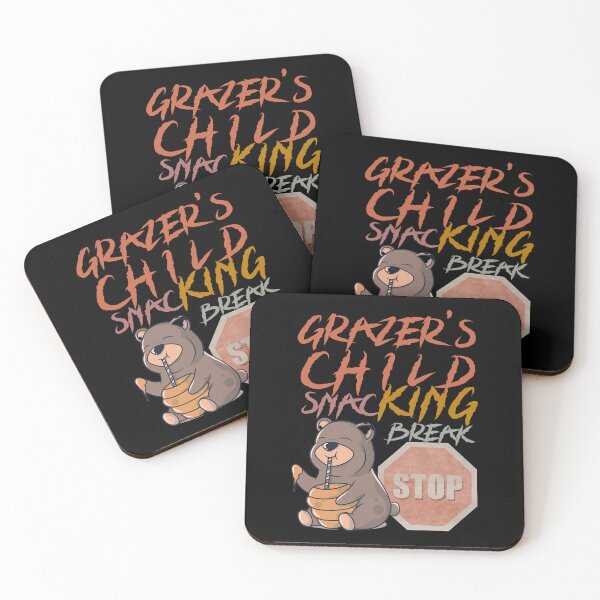 Item preview, Bear Grazer Grazer's child snacking break funny gifts for bears animals lovers designed and sold by MatthewViews.