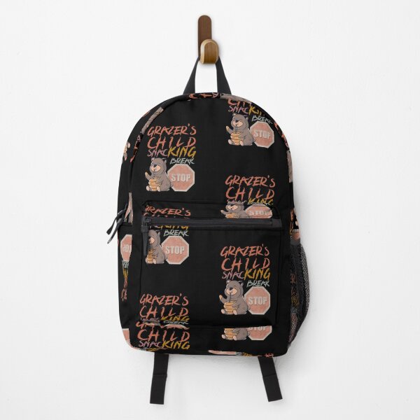 Item preview, Bear Grazer Grazer's child snacking break funny gifts for bears animals lovers designed and sold by MatthewViews.