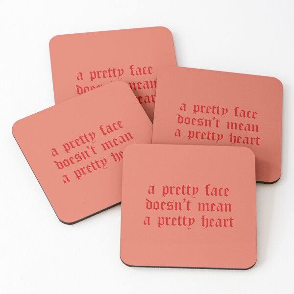 Item preview, A Pretty Heart Doesn't Mean a Pretty Face designed and sold by Void Script.