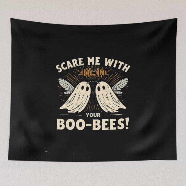 Item preview, Scare me with your boo-bees designed and sold by NicMacTees.