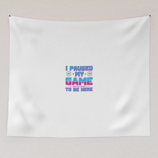 Item preview, "I Paused My Game To Be Here" Retro designed and sold by MemGraphicss.