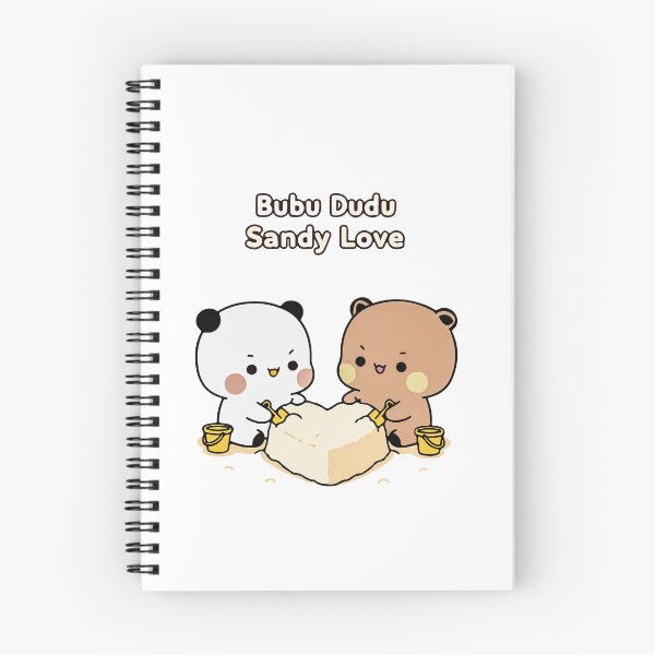 Item preview, Bubu Dudu Sandy Love | Cute Couple Building Sandcastle Kawaii Design designed and sold by FEBRICAST.