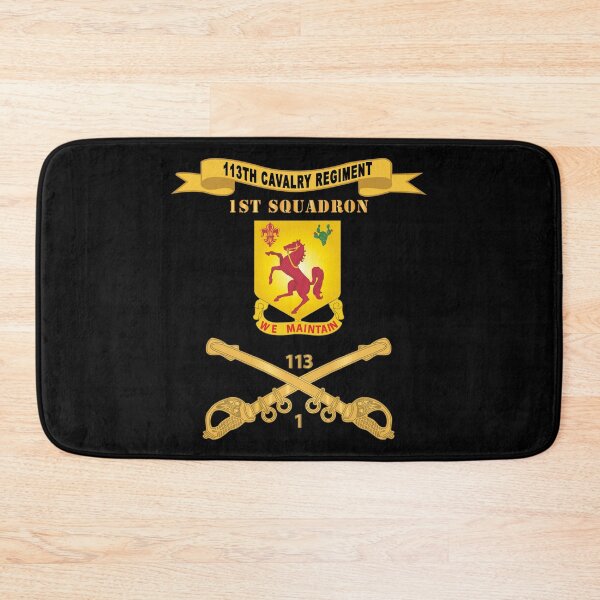 Item preview, Army  - 113th Cavalry Regiment - DUI w Br - Ribbon - 1st Squadron X 300 designed and sold by Military Insignia Products.