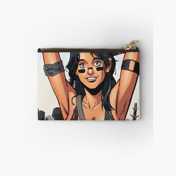 Item preview,   Post Apocalyptic warrior woman resting after battle designed and sold by Vintage Designs +.