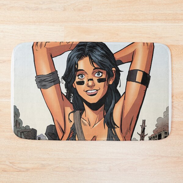 Item preview,   Post Apocalyptic warrior woman resting after battle designed and sold by Vintage Designs +.