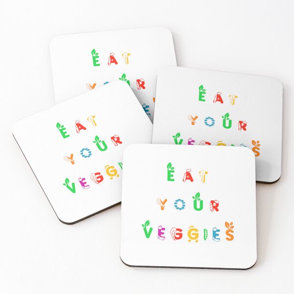 Item preview, Eat Your Veggies, a Healthy Reminder for the Little One designed and sold by ChibiNekoSpace.