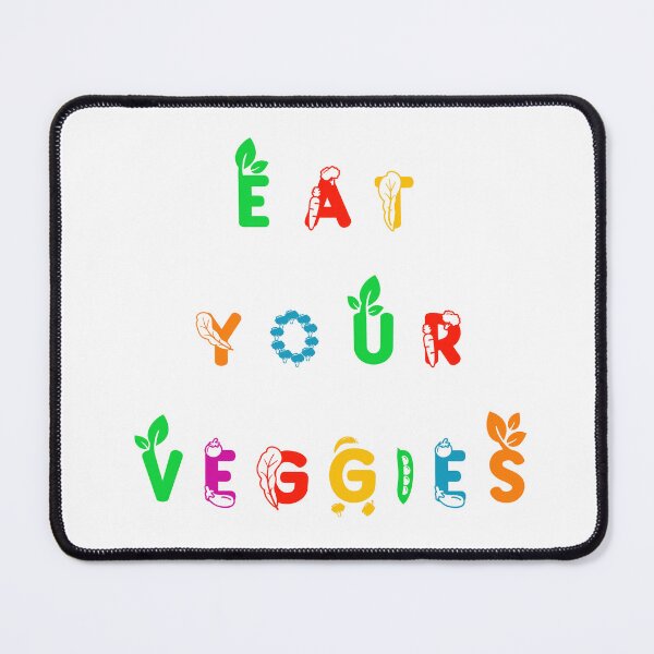 Item preview, Eat Your Veggies, a Healthy Reminder for the Little One designed and sold by ChibiNekoSpace.