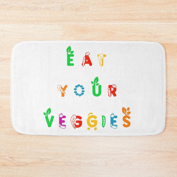 Item preview, Eat Your Veggies, a Healthy Reminder for the Little One designed and sold by ChibiNekoSpace.