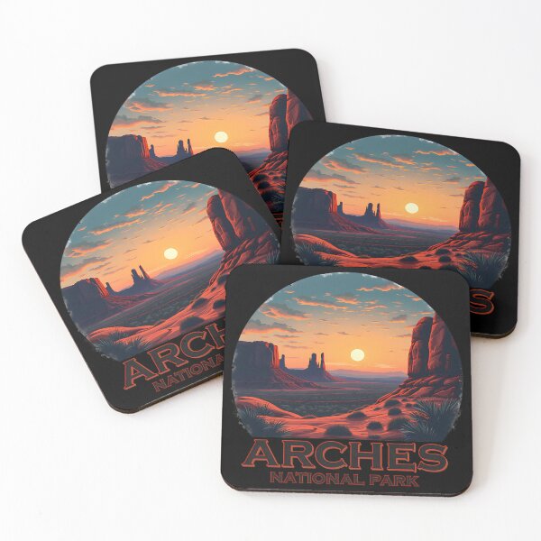 Item preview, Arches National Park Scenic Sunset designed and sold by Georgidy.