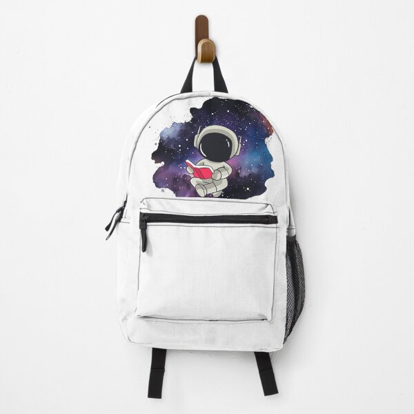 Item preview, Adorable Astronaut Reading in Colorful Galaxy designed and sold by Mix Mood.
