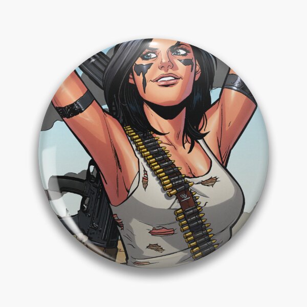Item preview, Post Apocalyptic warrior woman resting after battle designed and sold by Vintage Designs +.