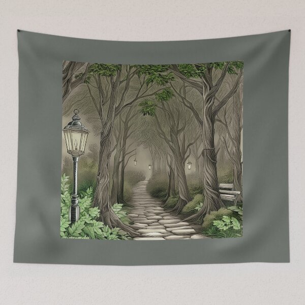 Item preview, Forest Lantern Pathway designed and sold by designlee.