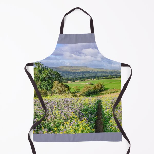 Item preview, Footpath with view of Pen Hill in Wensleydale designed and sold by Andrew Fletcher Photography.