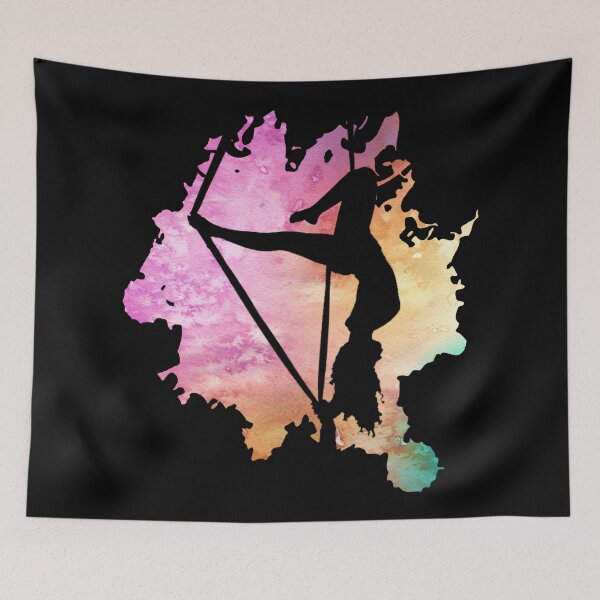 Item preview, Watercolour splash Aerial Silks designed and sold by Neontuna.