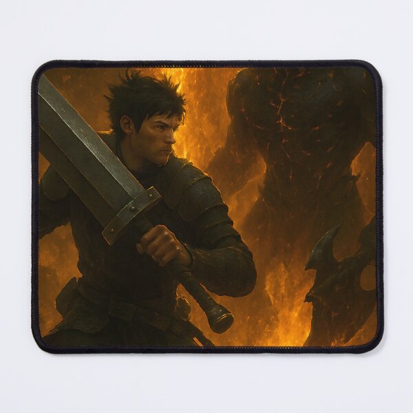 Item preview, The Abyssal Gate – Hyper Realistic Demon Lord Showdown designed and sold by Nova-Canvas.