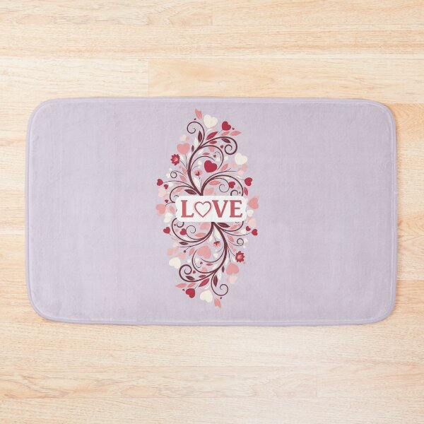 Item preview, Floral Vine with Love Heart Motif designed and sold by Owcomm.