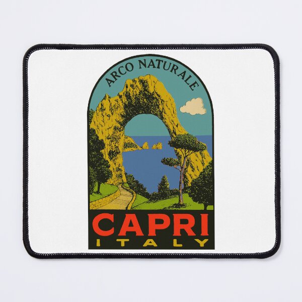 Item preview, Capri Vintage Style Decal designed and sold by Decal Mania.