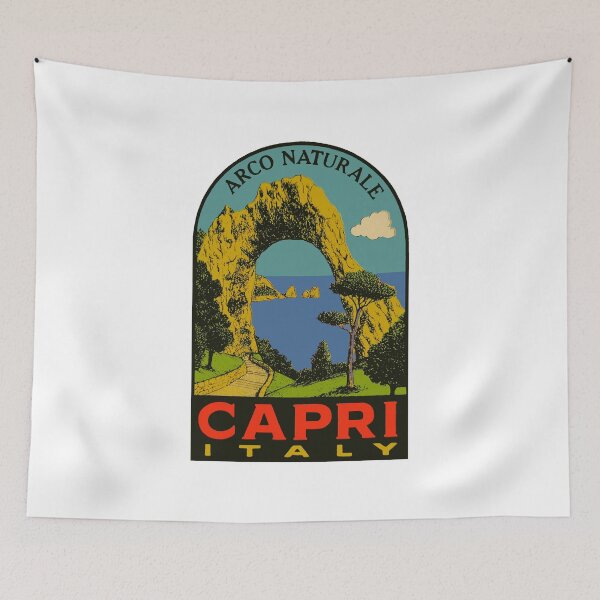 Item preview, Capri Vintage Style Decal designed and sold by Decal Mania.
