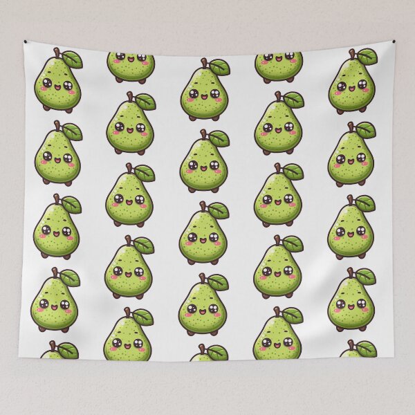 Item preview, Sweet Kawaii Pear – The Cutest Little Fruit Friend ?✨ designed and sold by SketchOnScreen.