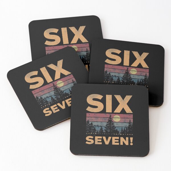 Item preview, SIX, SEVEN! designed and sold by NicMacTees.