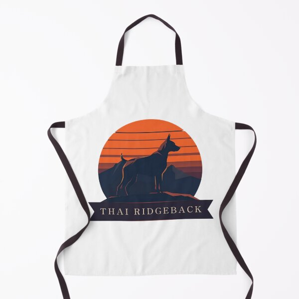 Item preview, Thai Ridgeback – Retro Sunset Dog Design designed and sold by Snickly.